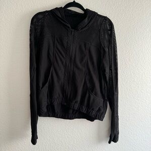 Lululemon Mesh Hooded Jacket